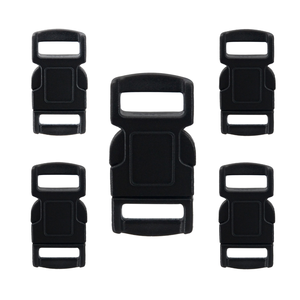 Clips de <span class=keywords><strong>bracelet</strong></span> en <span class=keywords><strong>paracorde</strong></span> incurvée 5/8 ''boucles à dégagement latéral rapide en plastique boucle de sac à dos - Product Image 2