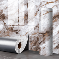Muestras Gratis de Adhesivos Decorativos de Pared con Diseño de Mármol, Colores Personalizables, Aptos para Decoración de Interiores