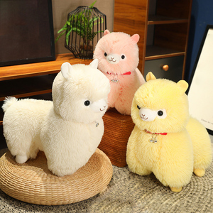 Juguete <span class=keywords><strong>de</strong></span> <span class=keywords><strong>peluche</strong></span> <span class=keywords><strong>de</strong></span> <span class=keywords><strong>Alpaca</strong></span> Kawaii <span class=keywords><strong>de</strong></span> nuevo diseño, animal <span class=keywords><strong>de</strong></span> <span class=keywords><strong>peluche</strong></span> suave para regalos al por mayor y personalizados - Product Image 6