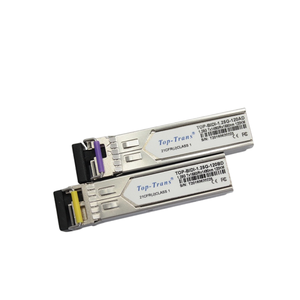Módulo SFP BIDI 1.25G TOP-BIDI-1.25G-120AD/BD, Transceptor de Fibra Óptica Monomodo de 120 km, TX1490nm/RX1310nm o TX1310nm/RX1490nm, con DO - Product Image 1