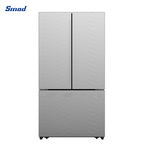 Réfrigérateur à portes françaises de 600 L avec dégivrage automatique pour la maison, modèle DM-766WH - Product Image 2