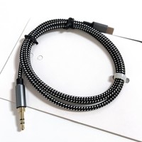 Cable de Audio Tipo-C a 3.5mm con Chip DAC Integrado, Hi-Fi sin Pérdidas para Auriculares/Altavoces, Cable USB-C a AUX