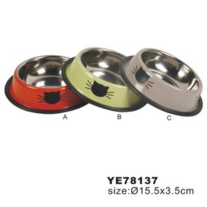 7 tamaños de acero inoxidable personalizada para mascotas perro tazón anillo de goma - Product Image 4