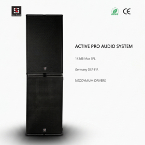 ระบบลำโพงไลน์ LS-T24N แบบแอคทีฟคู่ ขนาด 12 นิ้ว 1000 วัตต์ ระบบเสียงระดับมืออาชีพ พร้อมระบบเสียง FIR T24NN จากเยอรมนี ลำโพงคู่ขนาด 12 นิ้ว - Product Image 2