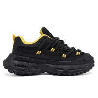 Baskets de course pour hommes personnalisées en usine baskets douces et confortables avec doublure en maille chaussures décontractées de marche à lacets légères