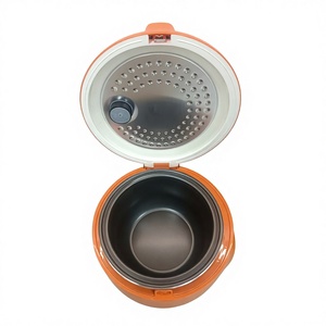 Mini cuiseur à riz automatique en plastique avec minuterie mécanique, chauffage sous la cuve, capacité 0,6-1,5 L, portable pour usage domestique - Product Image 6