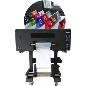 Hochwertige UV-Pet-Film-Transfer druckmaschine Golden Foil Film Laminat ing 2-in-1-UV-Dtf-Drucker