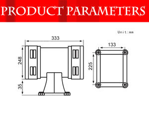 Sirine Industri/Keamanan MS-790 Heavy-Duty High-Speed <span class=keywords><strong>Alarm</strong></span> Super Loud Penetration <span class=keywords><strong>Durable</strong></span> Steel Waterproof Dustproof - Product Image 5
