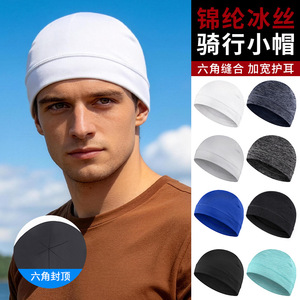 Hexagonal Riding Cap Ice Silk Nylon Breathable Sports Hat Adult Unisex - Product Image 3