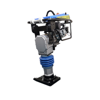 Haute qualité 5.5HP H0nda vibrant bourrage pilonneurs sol sautant Jack compacteur bourrage pilonneurs terre bourrage pilon