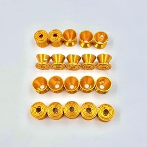 Reflector de Aluminio para Linterna <span class=keywords><strong>Shan</strong></span> <span class=keywords><strong>Bao</strong></span> 6WX-1, Recambio, Copa Reflectante LED, Copa Reflectante Corta - Product Image 5