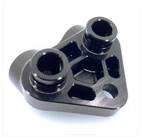 Adaptateur de connecteur de refroidisseur d'huile de boîte de vitesses 8HP en aluminium usiné CNC sur mesure