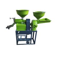 Moulin à céréales en acier inoxydable pour blé, orge, maïs et riz avec moteur, haute efficacité, capacité de 160 kg/h, broyeur à marteaux pour coques de riz - Vente chaude