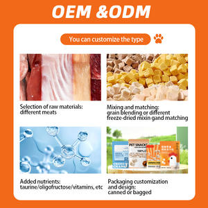 Liofilizzato sfuso crudo per cani secchi snack Mix secchio per animali domestici forniture di carne di pollo Oem cibo per gatti per cani - Product Image 5