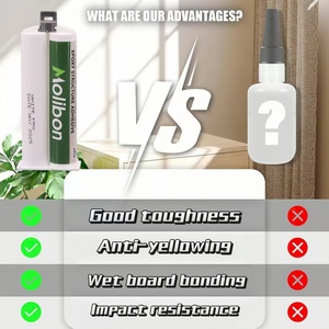 <span class=keywords><strong>Adhésif</strong></span> structurel époxy conforme à la norme REACH, collage sur surface humide, <span class=keywords><strong>adhésif</strong></span> pour joints <span class=keywords><strong>de</strong></span> marbre, pour éviers, baignoires, plans <span class=keywords><strong>de</strong></span> <span class=keywords><strong>travail</strong></span> - Product Image 2