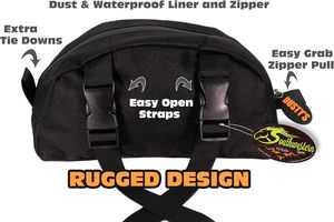 Échantillon gratuit, vente en gros d'usine, rembourrage réfléchissant avec poches et porte-bouteille, sac de selle équestre durable - Product Image 3