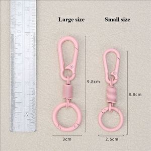 Colorful Spring Hook Keychain Carabiner Key Holder for Backpacks, Bags, Luggage, Outdoor Gear - Product Image 5