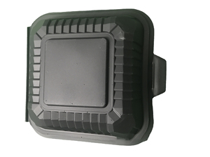 Ecoewleaf-fiambrera desechable personalizada, caja de almuerzo de Fénix de maíz Biodegradable, caja de concha para alimentos - Product Image 4