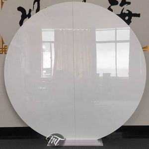 Hint düğün sahne dekorasyon kemer beyaz akrilik yuvarlak zemin olay ve parti için - Product Image 1