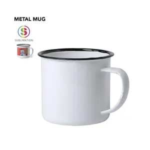 Mug en métal vintage, sublimation, merchandising personnalisé - Product Image 1