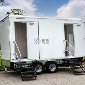 Modèle 3D de Conception de Toilettes Mobiles de Luxe, Remorque Sanitaire Portable, Salle de Bain, Douche pour Camping-car - Product Image 1