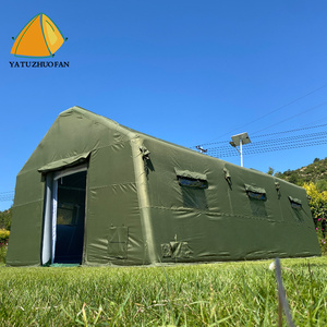 Tenda Gonfiabile di Primo Soccorso, Rifugio Portatile per Esterni, Impermeabile in PVC Oxford a Doppio Strato, per 20+ Persone - Product Image 2