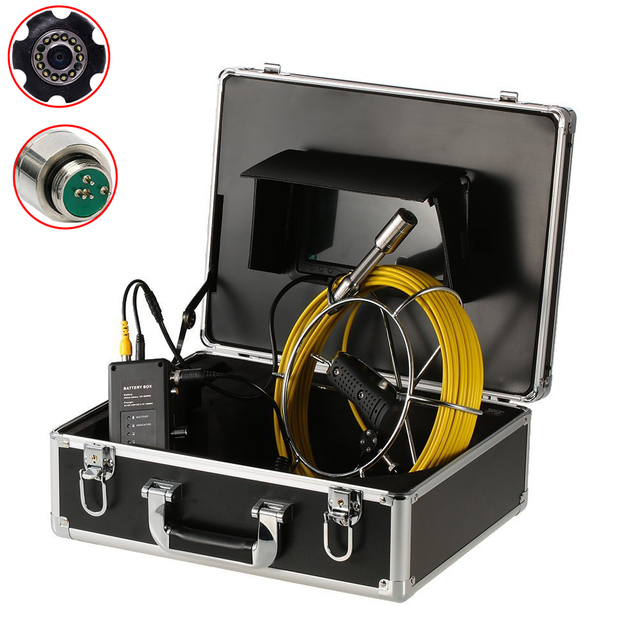 Stainless Steel Material Waterproof Borehole Inspection Camera