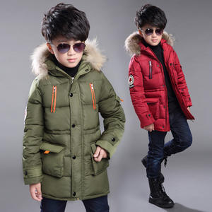 Manteau d'hiver à capuche pour bébés garçons Coldker, veste d'hiver matelassée pour enfants, parka chaude pour garçons - Product Image 1