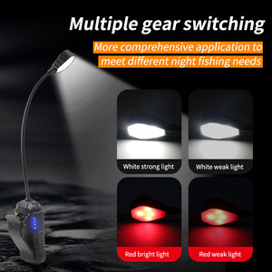 Nouvelle Lampe de Bureau LED Universelle à Induction avec Pince pour Livre, Recharge USB, Multifonctionnelle pour Travail, Nuit et Pêche (avec fonction d'attirage d'appâts) - Product Image 2
