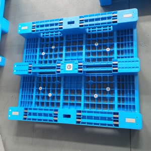 Paletas logísticas de exportación de alta calidad Paleta de plástico HDPE resistente Euro apilable para Europa - Product Image 3