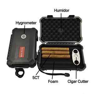 <span class=keywords><strong>BOXPLUS</strong></span> America Vente à Chaud Étui de Voyage pour Cigares Embrayage Portable pour Cigares - Product Image 4