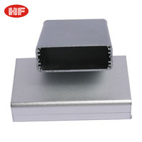 Boîtier électrique en aluminium de anodisation Boîte de jonction électronique industrielle divisée personnalisée