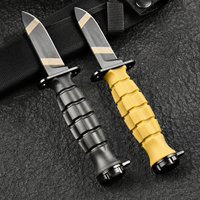 Couteau de survie MK2.1 8Cr13MoV à lame pleine, manche FRN, couteau fixe tactique pour la chasse et le camping avec étui Kydex personnalisé
