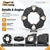 Accouplement souple en caoutchouc 12AS CF-A-012 Taille 12 pour moteurs Centaflex, pompes et machines – Pièces d'accouplement torsionnel