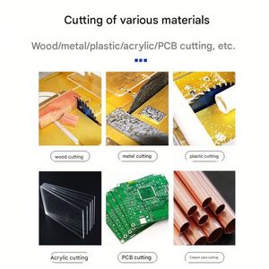 Mini 96w Portable Multifunctional Table Saw Acrylic Cork Cutting Machine DIY Cutting <b>Tool</b> Woodworking <b>Bench</b> Lathe Cutter Machine - Product Image 6
