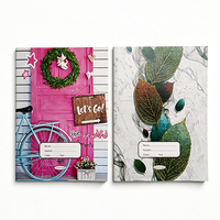 Cuaderno Escolar Personalizado 216x155mm, Cuaderno Rayado con Encuadernación Cosida, Cuaderno de Escritura para Estudiantes, Tapa Blanda, Papelería Escolar al por Mayor