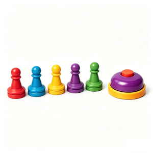 Vietnam Based Factory Custom Board Game with Custom Printing Paper Cardboard Portable Travel <b>Table</b> Game Set Kids Board Game - Product Image 4