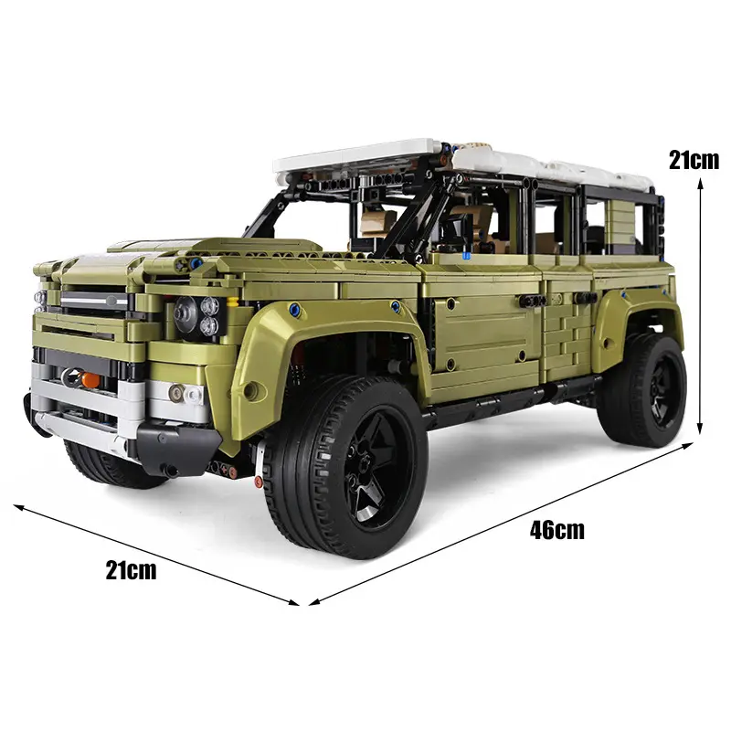 Mould King 13175 Remote Control Car Model Motorized Off-Road Vehicle Assemble Building Block Toy Kid Birthday Gift Educational Legoi