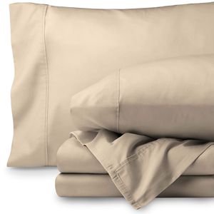 Juego de sábanas <span class=keywords><strong>KOSMOS</strong></span>, ligero, súper suave, de fácil cuidado, de microfibra, bolsa de PVC, tejido liso, drapeado - Product Image 6