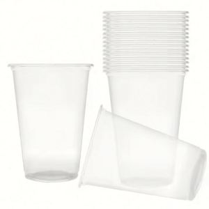 Vaso Desechable de PP de 12oz-24oz con Tapa Transparente y Logotipo Personalizado para Jugos, Smoothies, Té con Leche, 95mm - Product Image 3