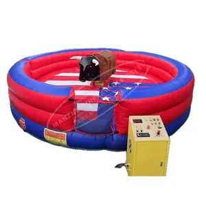 New Funny Inflatable Mechanical Rodeo Bull Riding Sheep Rodeo For Sale