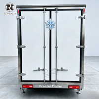 Remolque Refrigerado Portátil y Duradero para Alimentos Congelados, Cámara Frigorífica Comercial Móvil