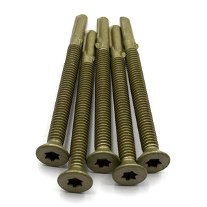 <span class=keywords><strong>Viti</strong></span> Autoperforanti da <span class=keywords><strong>Legno</strong></span> a Metallo 14X2-3/4" con Testa Torx/Phillips e Punta Svasata - Product Image 4