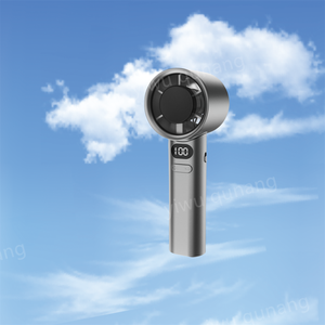 Ventilador Turbo recargable por USB portátil, Mini ventilador de lectura de pantalla de mano para uso en exteriores, regalo perfecto para niños, coche y novia - Product Image 4