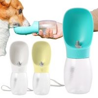 Botella de Agua Portátil para Perros, Libre de BPA, a Prueba de Fugas, Dispensador de Agua para Mascotas, Dispensador de Agua para Cachorros con Bebedero para Viajes