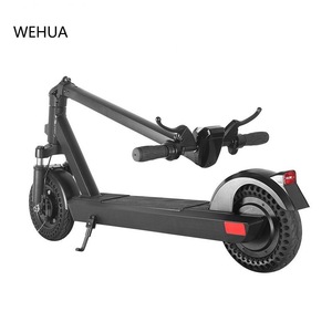 สกู๊ตเตอร์ไฟฟ้า Wehua รุ่น MK089 โครงสร้างอลูมิเนียมอัลลอยด์ ระบบกันสะเทือนคู่ พับได้ สำหรับขับขี่ออฟโรด แบตเตอรี่ถอดได้ มอเตอร์แบบไร้แปรงถ่าน - Product Image 3