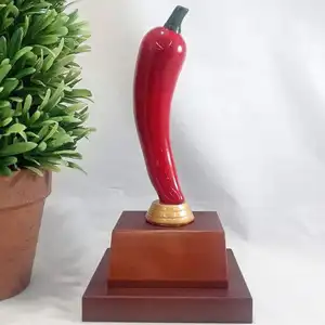 Peperoncino trofeo resina peperoncino
