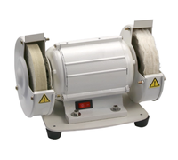 Manual Lens Polishing Machine Eyeglasses Processing Equipment Double Wheels Polisher for Optical Shops Instruments
