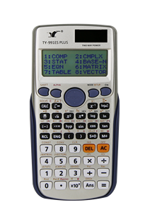 Calculadora FX-991ES Plus com 417 Funções, Calculadora Solar para Estudantes Profissionais em Matemática, Calculadora Científica - Product Image 2