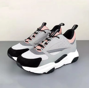 2025년 인기 판매 정품 가죽 스니커즈 남녀공용 사이즈 디자이너 B22 스니커즈 남성 여성 고품질 명품 신발 - Product Image 3